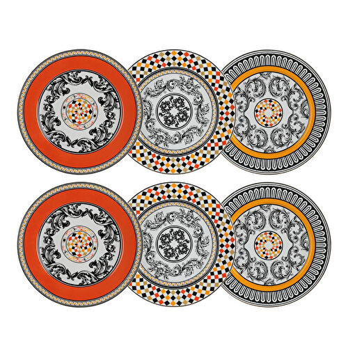 Lucky Art Margery Bone 27cm 6li Tabak Seti