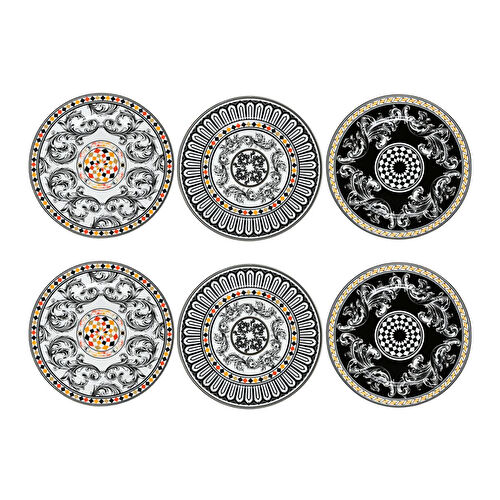 Lucky Art Margery Bone 20cm 6li Tabak Seti