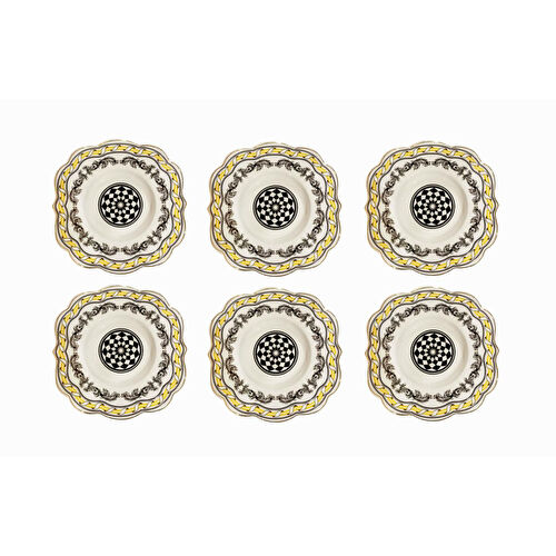 Lucky Art Margery 6li Çay Tabagi Seti