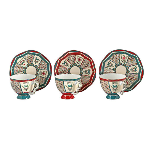 Lucky Art Liora Bone 6li Cay Fincani Seti