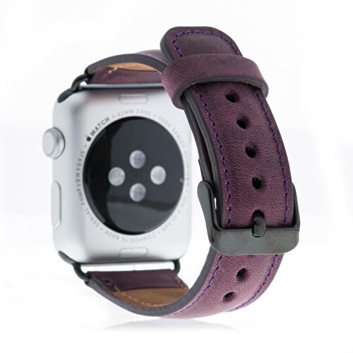 Bloominbag Mulberry Bloom Deri Apple Watch Kordon-40/41/42 Mm