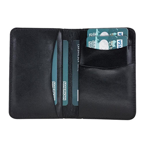 Bloominbag Bloomledger Cosmic Cosmos Hakiki Deri Bifold Cüzdan