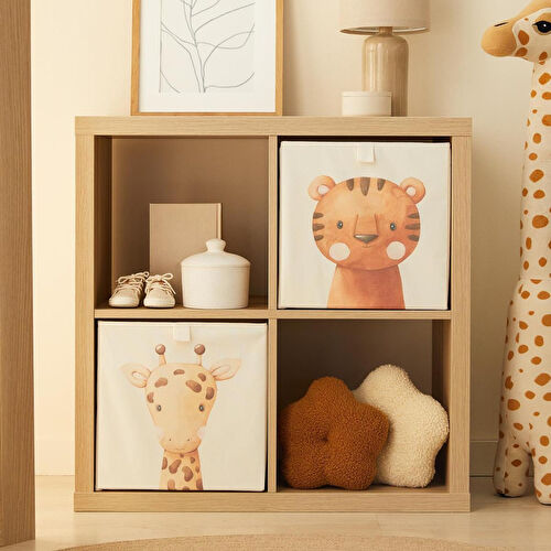 Ocean Home Textile 2'li Çocuk Odası Sevimli Hayvanlar Kutu Set 33 X 30 X 33 Cm Ocean Home Textile 2'li Çocuk Odası Sevimli Hayvanlar Kutu Set 33 X 30 X 33 Cm