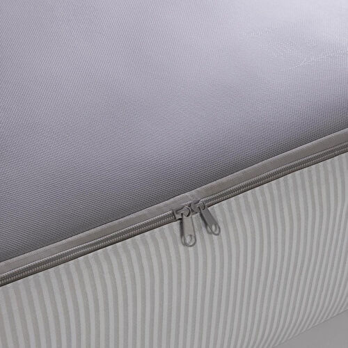 Ocean Home Textile 3'lü Büyük Boy Gri Renk Stuff & Things Baza Altı Hurç Set