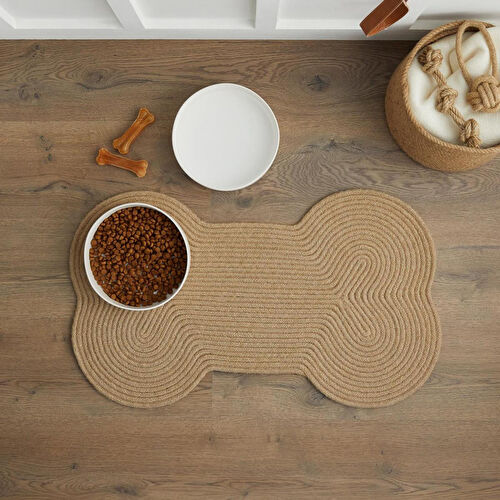 Ocean Home Textile Kemik Jüt Halat Paspas 73 X 43 Cm