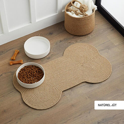 Ocean Home Textile Kemik Jüt Halat Paspas 73 X 43 Cm