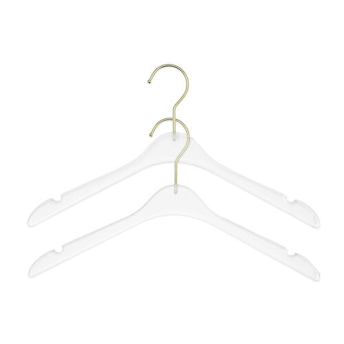 Ocean Home Textile 2'li Şeffaf Akrilik Giysi Askısı 21.5 X 38.5 X 1 Cm