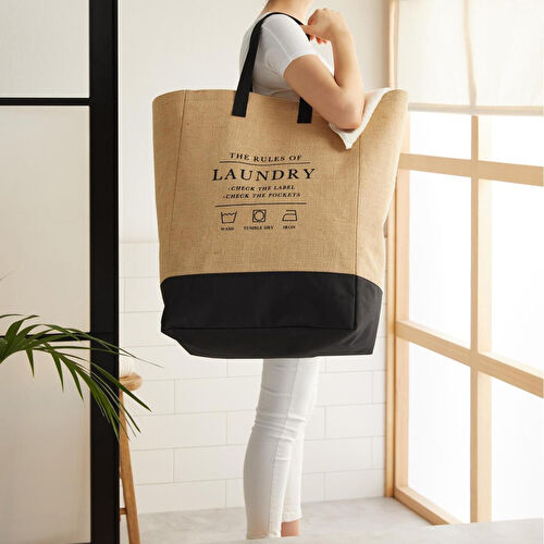 Ocean Home Textile Su Geçirmez Tabanlı Jüt Çamaşır Çantası 40 X 25 X 55 Cm Ocean Home Textile Su Geçirmez Tabanlı Jüt Çamaşır Çantası 40 X 25 X 55 Cm