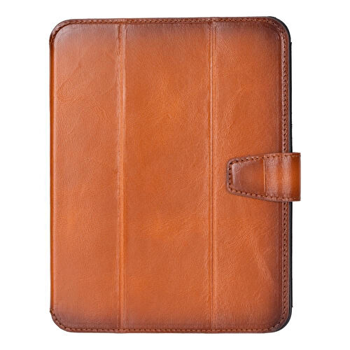 Bloominbag Bloomcase Trigon Tan Apple Ipad Mini (2024) Hakiki Deri Kılıf