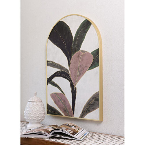 The Mia Botanic Leaf Tablo 60x90 Cm The Mia Botanic Leaf Tablo 60x90 Cm