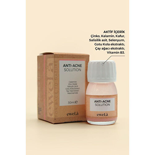 eweLa Akne Ve Sivilce Karşıtı Solüsyon - 30ml