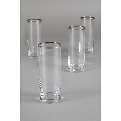 Rakle Avantgarde Platin 4'lü Rakı Bardağı Seti 195 Cc