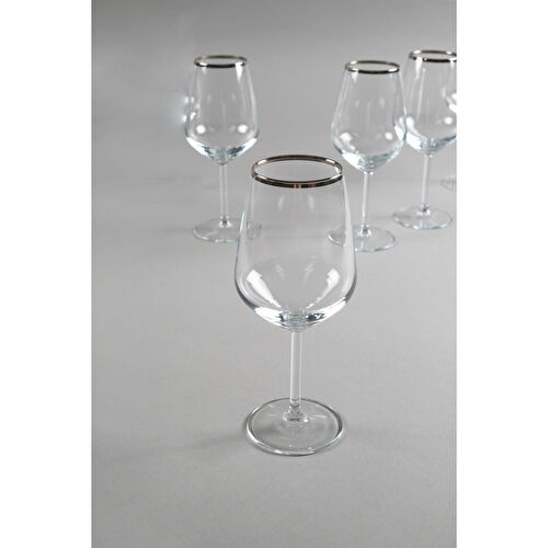 Rakle Avantgarde Platin 4'lü Kadeh Seti 490 Cc