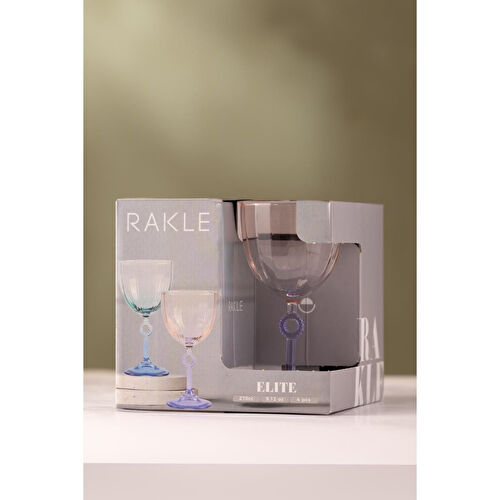 Rakle Elite 4'lü Su Kadehi Seti Mor 270 Cc Rakle Elite 4'lü Su Kadehi Seti Mor 270 Cc