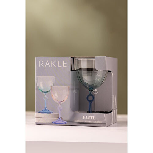 Rakle Elite 4'lü Su Kadehi Seti Mavi 270 Cc Rakle Elite 4'lü Su Kadehi Seti Mavi 270 Cc
