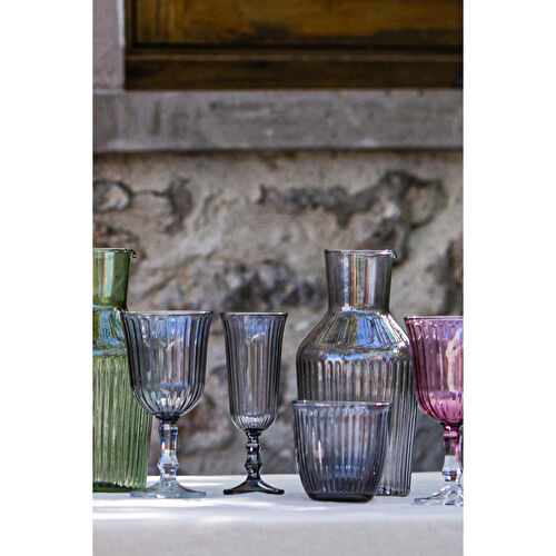 Rakle Splendid 4'lü Kahve Yanı Kadehi Seti Füme 120 Cc