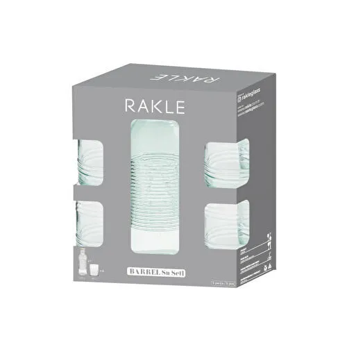 Rakle Barrel 5 Parça Su Seti