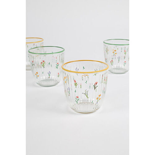 Rakle Botanical 4'lü Su Bardağı Seti 290 Cc