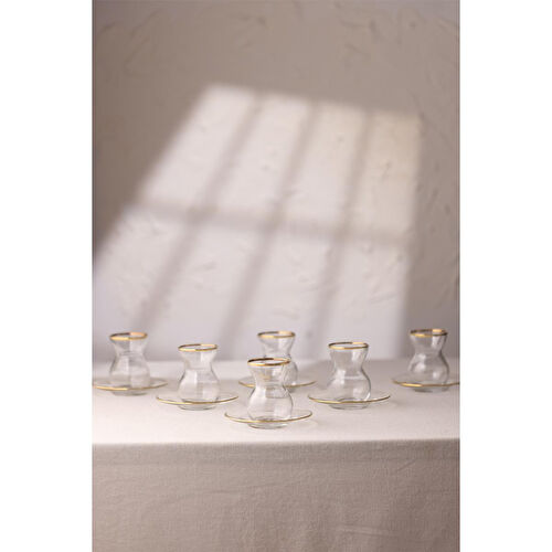 Rakle Astoria Gold 12 Parça Çay Seti 140 Cc