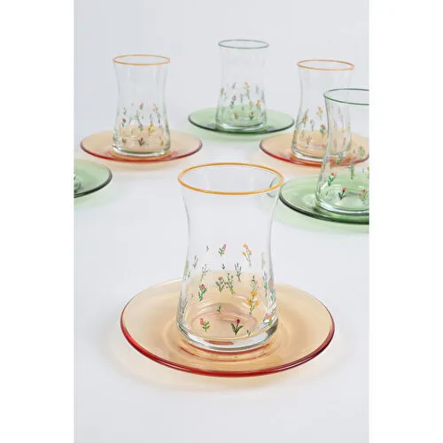 Rakle Botanical 12 Parça Çay Seti 170 Cc