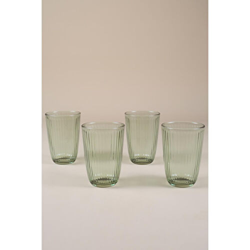 Rakle Splendid 4'lü Meşrubat Bardağı Seti Yeşil 395 Cc