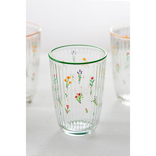 Rakle Botanical 4'lü Meşrubat Bardağı Seti 395 Cc