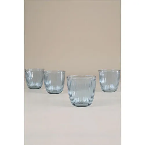 Rakle Splendid 4'lü Su Bardağı Seti Mavi 290 Cc