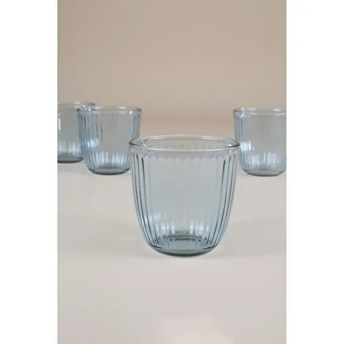 Rakle Splendid 4'lü Su Bardağı Seti Mavi 290 Cc