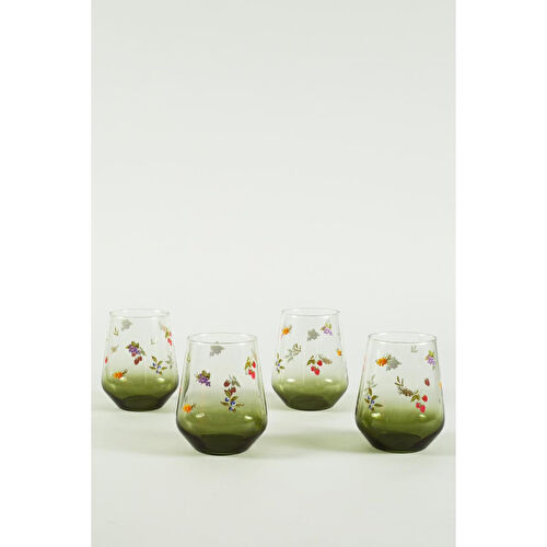 Rakle Jardin 4'lü Su Bardağı Seti 425 Cc