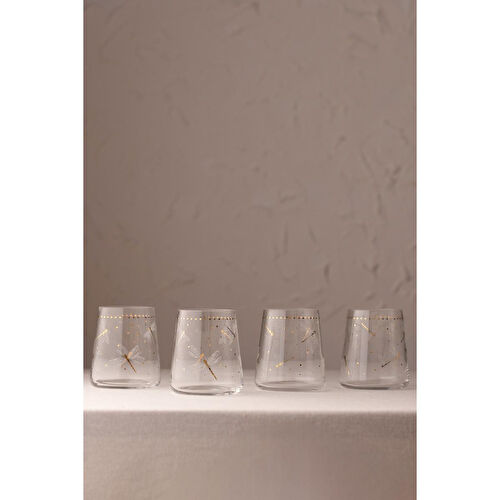 Rakle Dragonfly 4'lü Su Bardağı Seti 420 Cc