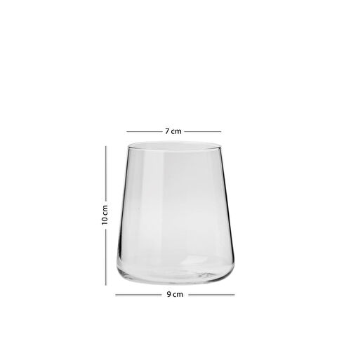 Rakle Avantgarde Platin 4'lü Su Bardağı Seti 420 Cc