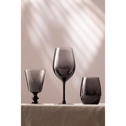 Rakle Larc 4'lü Su Kadehi Seti Füme 540 Cc