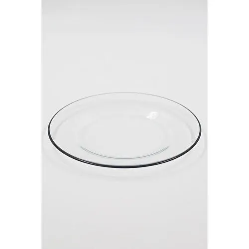 Rakle Pure Black 4'lü Pasta Tabağı Seti 19 Cm