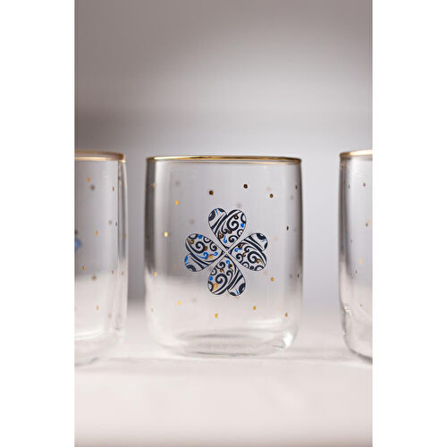 Rakle Lucky Charm 4'lü Kahve Yanı Bardağı Seti 280 Cc