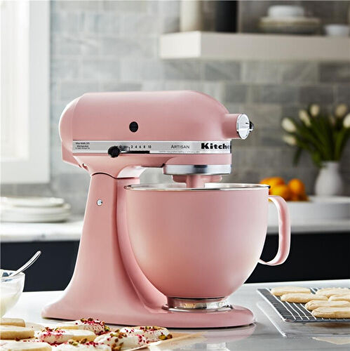 Kitchenaid 4,8 L Stand Mikser İçin Paslanmaz Çelik Kase Dried Rose-5ksm5ssbdr