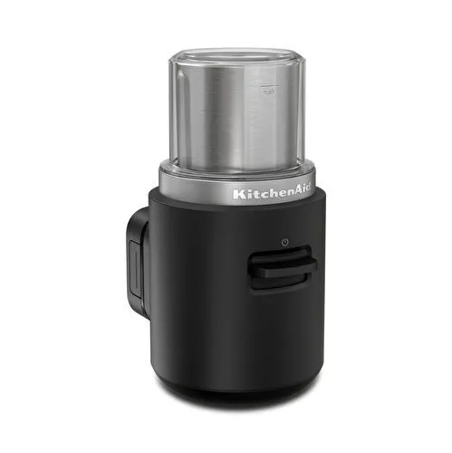 Kitchenaid Go Kablosuz Serisi Kahve Öğütücüsü Bataryalı Matte Black Kitchenaid Go Kablosuz Serisi Kahve Öğütücüsü Bataryalı Matte Black