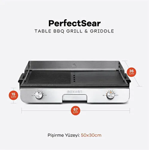 Dexart Perfectsear Table Bbq Izgara