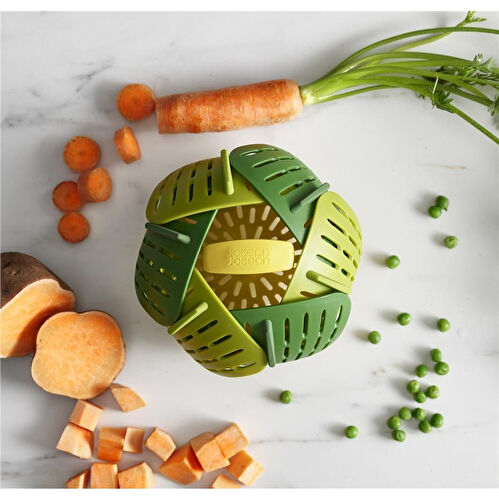 Joseph Joseph Bloom™ Katlanır Buharda Pişirme Sepeti - Yeşil