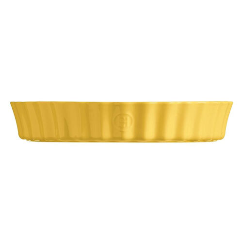 Emile Henry Tart-börek-fırın Kabı Yuvarlak 32 Cm Mat Sarı/provence Yellow