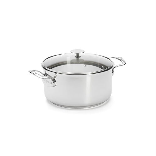 De Buyer Milady Cam Kapaklı Paslanmaz Çelik Tencere 24 Cm Paslanmaz Çelik De Buyer Milady Cam Kapaklı Paslanmaz Çelik Tencere 24 Cm Paslanmaz Çelik