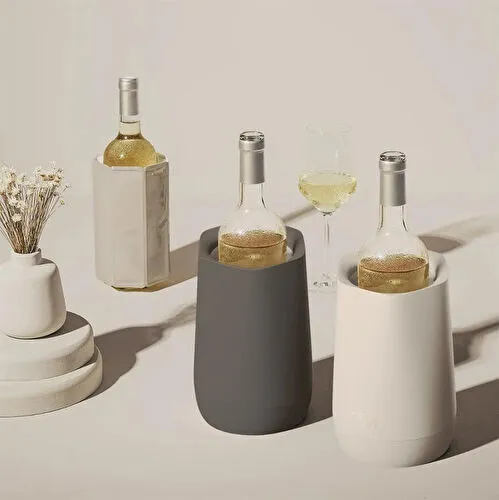 Vacu Vin Aktif Soğutucu - Kutulu Gri