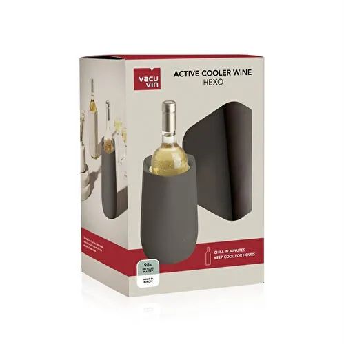 Vacu Vin Aktif Soğutucu - Kutulu Gri