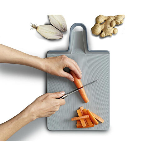 Joseph Joseph Chop2pot Plus Büyük Katlanır Doğrama Tahtası Gri