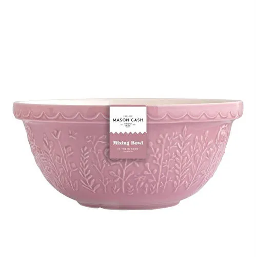 Mason Cash In The Meadow S12 Desenli Karıştırma Kabı 29 Cm Pudra Pembe