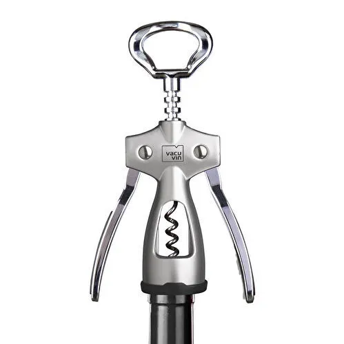 Vacu Vin Kanatlı Tirbuşon Gümüş - Kutulu Gümüş