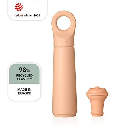 Vacu Vin Şarap Vakum Seti 1 Pompa 1 Şarap Tıpası - Kutulu Somon