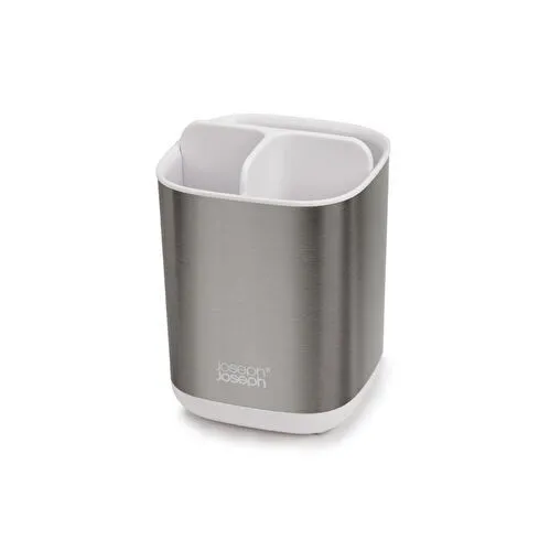 Joseph Joseph Easystore™ Steel Diş Fırçalık Beyaz/gri