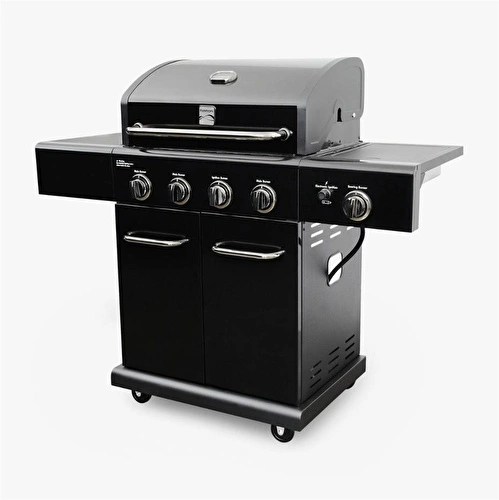 Kenmore Gazlı Barbekü 4 Ocaklı Siyah