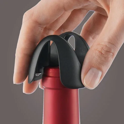 Vacu Vin Orjinal Plus Şarap Seti 6 Parça - Kutulu Siyah