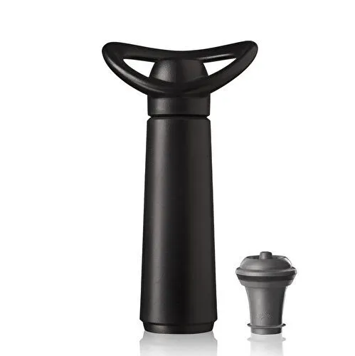 Vacu Vin Şarap Koruyucu Concerto Siyah 1 Pompa 1 Tıpa - Kutulu Siyah